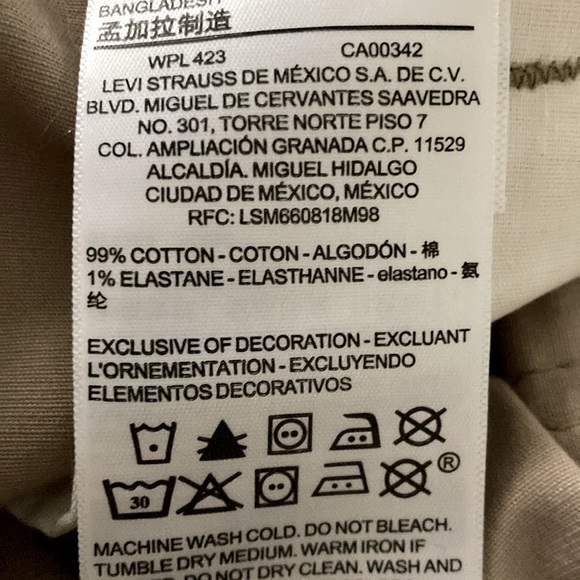 Sold 🪬 Men’s Levi’s Denizen Shorts - Picture 6 of 6